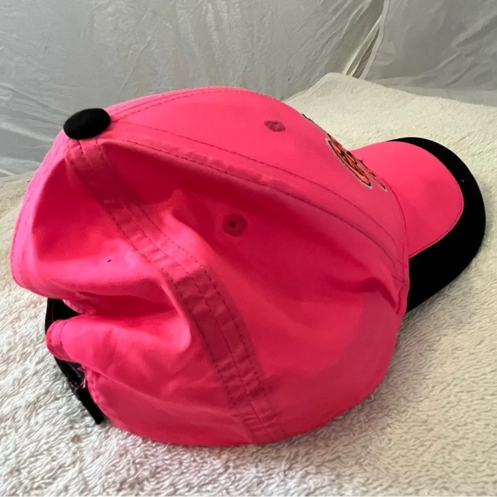 Galveston Island Girl's Adjustable Pink Beach Cap